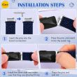 Fitbit Inspire 3 | Nylon Braided Elastic Sport Band | Soft Breathable Stretch Replacement Wristband,For Women &amp; Men, Comfortable Sports &amp; Daily Wear- Dark Blue | iCare