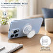 Universal | Magnetic Phone Grip &amp; Stand for MagSafe Compatible Phones | Clear Swappable Adhesive Top, Adjustable Kickstand, DIY Custom Design-iCare