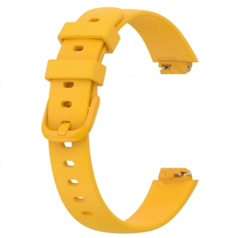 Fitbit Inspire 3 | Soft Removable Replacement Strap | Comfortable Adjustable Smartwatch Wristband, Durable Sport Band For Men &amp; Women-Yellow | iCare