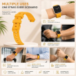 Fitbit Inspire 3 | Soft Removable Replacement Strap | Comfortable Adjustable Smartwatch Wristband, Durable Sport Band For Men &amp; Women-Yellow | iCare
