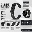 Fitbit Inspire 3 | Soft Removable Replacement Strap | Comfortable Adjustable Smartwatch Wristband, Durable Sport Band For Men &amp; Women- Black | iCare