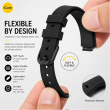 Fitbit Inspire 3 | Soft Removable Replacement Strap | Comfortable Adjustable Smartwatch Wristband, Durable Sport Band For Men &amp; Women- Black | iCare