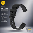 Fitbit Inspire 3 | Soft Removable Replacement Strap | Comfortable Adjustable Smartwatch Wristband, Durable Sport Band For Men &amp; Women- Black | iCare