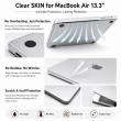 MacBook Air 13.3" | Clear Ultra-Thin Laptop Skin | Scratch-Resistant Protective Sticker Cover Compatible with A2337 M1 2020 | Easy Apply &amp; Remove | iCare