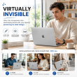 MacBook Air 13.3" | Clear Ultra-Thin Laptop Skin | Scratch-Resistant Protective Sticker Cover Compatible with A2337 M1 2020 | Easy Apply &amp; Remove | iCare