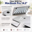 MacBook Pro 14.2" | Clear Laptop Skin &amp; Keyguard | Ultra-Thin Transparent Scratch-Resistant Protective Cover Compatible with M5 2025 A3434/A3426/A3427 | iCare