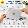 MacBook Air 13.6-Inch Clear Skin &amp; Keyguard Compatible For M5 2026 A3449 | Ultra-Thin Transparent Laptop Skin | Scratch-Resistant Protective Cover | iCare
