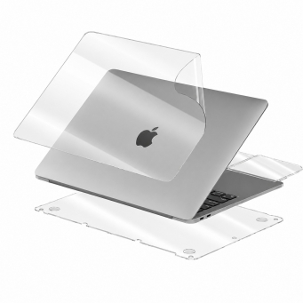 MacBook Neo 13-Inch Clear Skin Compatible For  2026 A3404 | Ultra-Thin Transparent Laptop Skin | Scratch-Resistant Protective Sticker Cover | Easy Apply &amp; Remove | iCare