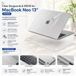 MacBook Neo 13-Inch Clear Skin Compatible For  2026 A3404 | Ultra-Thin Transparent Laptop Skin | Scratch-Resistant Protective Sticker Cover | Easy Apply &amp; Remove | iCare