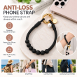 Silicone Necklace Phone Lanyard | Universal Smartphone Holder Strap | Soft Adjustable Anti-Drop Neck Cord, Ring Grip &amp; Hands-Free Phone Carrier | iCare