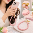 Silicone Necklace Phone Lanyard | Universal Smartphone Holder Strap | Soft Adjustable Anti-Drop Neck Cord, Ring Grip &amp; Hands-Free Phone Carrier | iCare