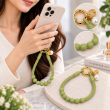 Silicone Necklace Phone Lanyard | Universal Smartphone Holder Strap | Soft Adjustable Anti-Drop Neck Cord, Ring Grip &amp; Hands-Free Phone Carrier | iCare