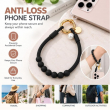 Silicone Necklace Phone Lanyard | Universal Smartphone Holder Strap | Soft Adjustable Anti-Drop Neck Cord, Ring Grip &amp; Hands-Free Phone Carrier | iCare