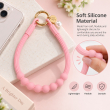 Silicone Necklace Phone Lanyard | Universal Smartphone Holder Strap | Soft Adjustable Anti-Drop Neck Cord, Ring Grip &amp; Hands-Free Phone Carrier | iCare