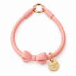 Silicone Bow Phone Lanyard | Adjustable Mobile Phone Strap with Pop Holder &amp; Loop | Anti-Drop Hands-Free Neck Strap-Light Pink | iCare