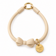 Silicone Bow Phone Lanyard | Adjustable Mobile Phone Strap with Pop Holder &amp; Loop | Anti-Drop Hands-Free Neck Strap-Beige | iCare