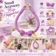 Silicone Bow Phone Lanyard | Adjustable Mobile Phone Strap with Pop Holder &amp; Loop | Anti-Drop Hands-Free Neck Strap-Purple| iCare