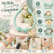 Silicone Bow Phone Lanyard | Adjustable Mobile Phone Strap with Pop Holder &amp; Loop | Anti-Drop Hands-Free Neck Strap-Pista | iCare