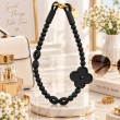 Silicone Flower Phone Lanyard | Adjustable Mobile Strap with Pop Holder &amp; Loop | Anti-Drop Hands-Free Phone Strap | iCare