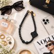 Silicone Flower Phone Lanyard | Adjustable Mobile Strap with Pop Holder &amp; Loop | Anti-Drop Hands-Free Phone Strap | iCare