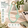 Silicone Flower Phone Lanyard | Adjustable Mobile Strap with Pop Holder &amp; Loop | Anti-Drop Hands-Free Phone Strap | iCare