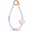 Silicone Flower Phone Lanyard | Adjustable Mobile Strap with Pop Holder &amp; Loop | Anti-Drop Hands-Free Phone Strap | iCare
