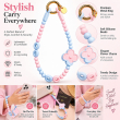Silicone Flower Phone Lanyard | Adjustable Mobile Strap with Pop Holder &amp; Loop | Anti-Drop Hands-Free Phone Strap | iCare
