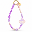 Silicone Flower Phone Lanyard | Adjustable Mobile Strap with Pop Holder &amp; Loop | Anti-Drop Hands-Free Phone Strap | iCare