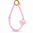 Silicone Flower Phone Lanyard | Adjustable Mobile Strap with Pop Holder &amp; Loop | Anti-Drop Hands-Free Phone Strap | iCare
