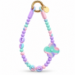 Silicone Flower Phone Lanyard | Adjustable Mobile Strap with Pop Holder &amp; Loop | Anti-Drop Hands-Free Phone Strap | iCare