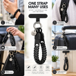 Silicone Strings Circle Rings Mobile Phone Strap with Pop Holder &amp; Loop | Anti-Drop Neck Strap For Smartphones | iCare