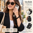 Silicone Strings Circle Rings Mobile Phone Strap with Pop Holder &amp; Loop | Anti-Drop Neck Strap For Smartphones | iCare