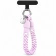 Silicone Strings Circle Rings Mobile Phone Strap with Pop Holder &amp; Loop | Anti-Drop Neck Strap For Smartphones | iCare
