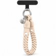 Silicone Strings Circle Rings Mobile Phone Strap with Pop Holder &amp; Loop | Anti-Drop Neck Strap For Smartphones | iCare
