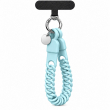 Silicone Strings Circle Rings Mobile Phone Strap with Pop Holder &amp; Loop | Anti-Drop Neck Strap For Smartphones | iCare