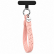 Silicone Dots Phone Lanyard | Mobile Phone Strap with Pop Holder &amp; Loop | Anti-Drop Neck Strap for Smartphones-Light Orange | iCare