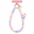 Silicone Animal Phone Lanyard | Cute Mobile Phone Strap with Pop Holder &amp; Loop | Anti-Drop Neck Strap-Purple | iCare