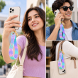 Silicone Leaf Double Sided Phone Lanyard | Cute Anti-Drop Mobile Neck Strap | iCare 