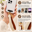 Silicone Leaf Double Sided Phone Lanyard | Cute Anti-Drop Mobile Neck Strap | iCare 