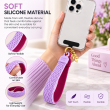 Silicone Leaf Double Sided Phone Lanyard | Cute Anti-Drop Mobile Neck Strap | iCare 