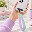 Silicone Leaf Double Sided Phone Lanyard | Cute Anti-Drop Mobile Neck Strap | iCare 