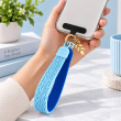 Silicone Leaf Double Sided Phone Lanyard | Cute Anti-Drop Mobile Neck Strap | iCare 