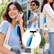 Silicone Leaf Double Sided Phone Lanyard | Cute Anti-Drop Mobile Neck Strap | iCare 