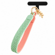 Silicone Leaf Double Sided Phone Lanyard | Cute Anti-Drop Mobile Neck Strap | iCare 