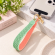 Silicone Leaf Double Sided Phone Lanyard | Cute Anti-Drop Mobile Neck Strap | iCare 