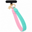 Silicone Leaf Double Sided Phone Lanyard | Cute Anti-Drop Mobile Neck Strap | iCare 