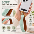 Silicone Leaf Double Sided Phone Lanyard | Cute Anti-Drop Mobile Neck Strap | iCare 