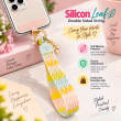 Silicone Leaf Double Sided Phone Lanyard | Cute Anti-Drop Mobile Neck Strap | iCare 