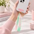 Silicone Leaf Double Sided Phone Lanyard | Cute Anti-Drop Mobile Neck Strap | iCare 
