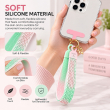 Silicone Leaf Double Sided Phone Lanyard | Cute Anti-Drop Mobile Neck Strap | iCare 